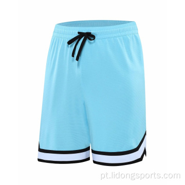 Shorts de basquete respiráveis ​​para homens shorts de treino masculino